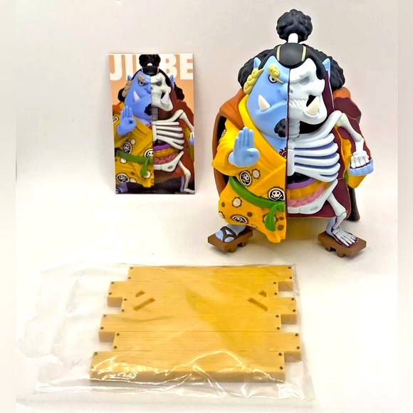 Jason Freeny's Hidden Dissectibles Anime One Piece Series 2 Jinbe Art Figure - Picture 1 of 9